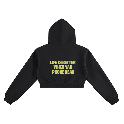 CROPPED HOODIE
