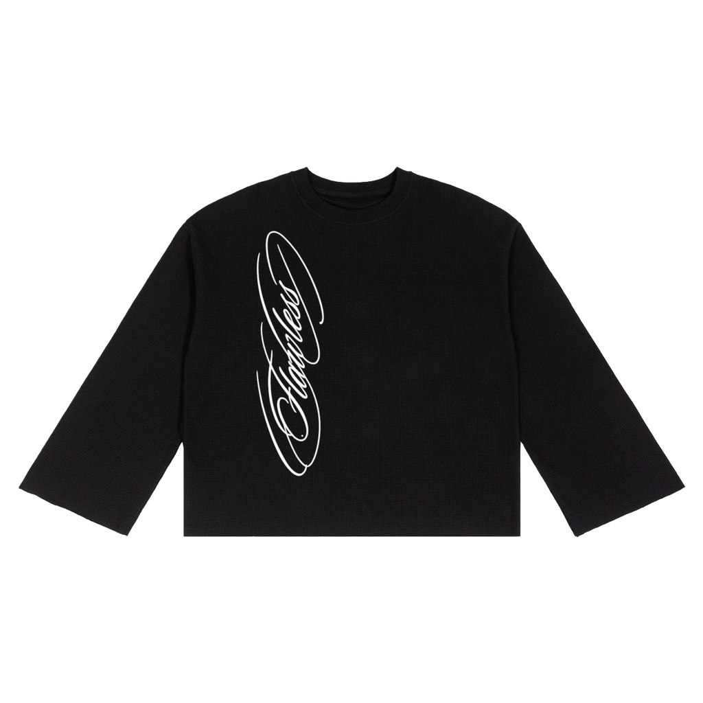 Waffle Raw Edge T