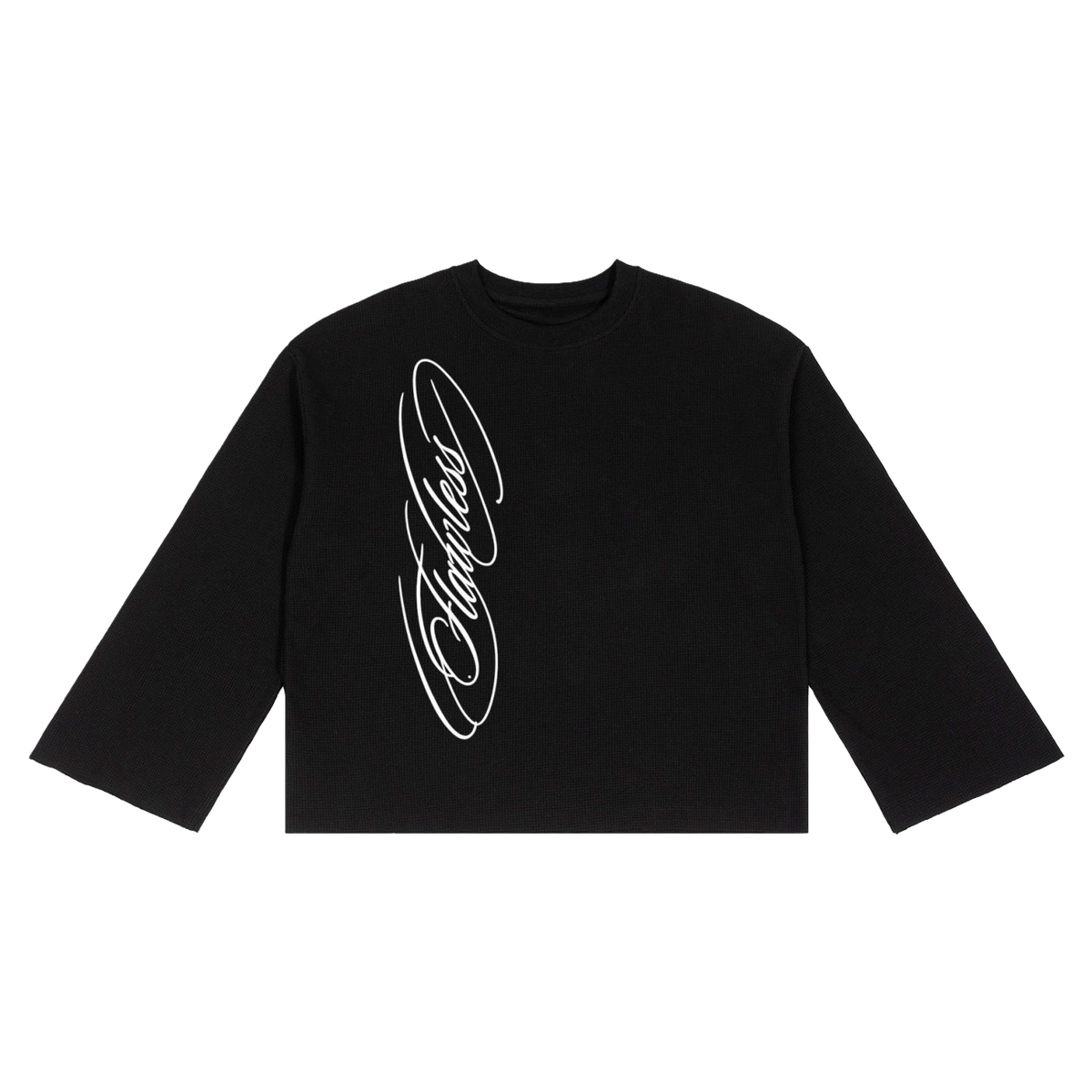 Waffle Raw Edge T