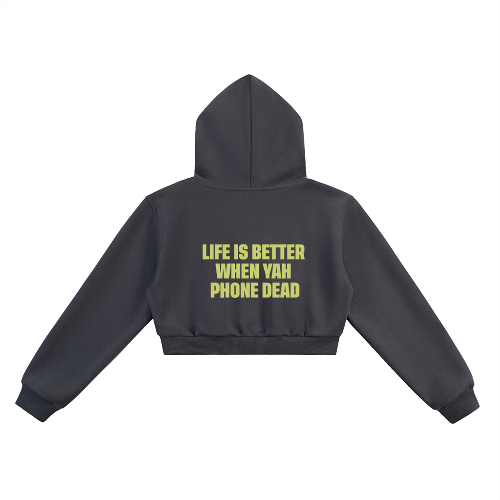 CROPPED HOODIE
