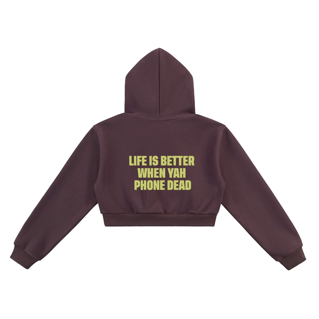 CROPPED HOODIE