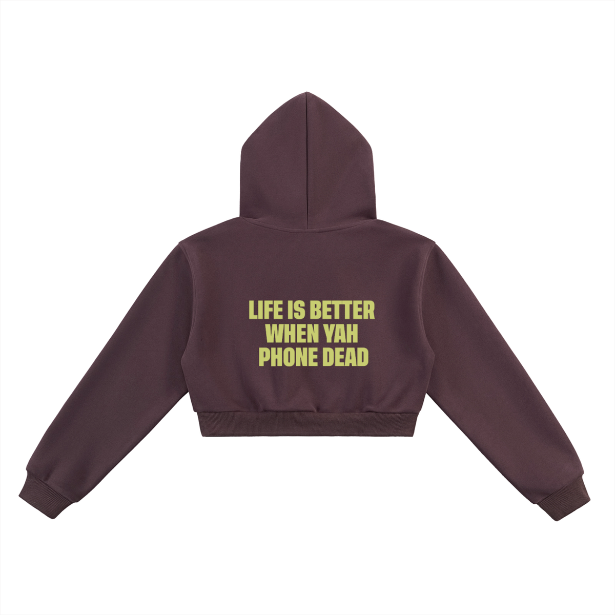 CROPPED HOODIE